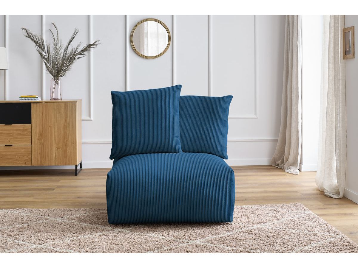 1-zits fauteuil zonder armleuningen voor modulaire bank VOLTAIRE