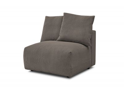 Chauffeuse 1 place sans accoudoir pour canapé modulable VOLTAIRE