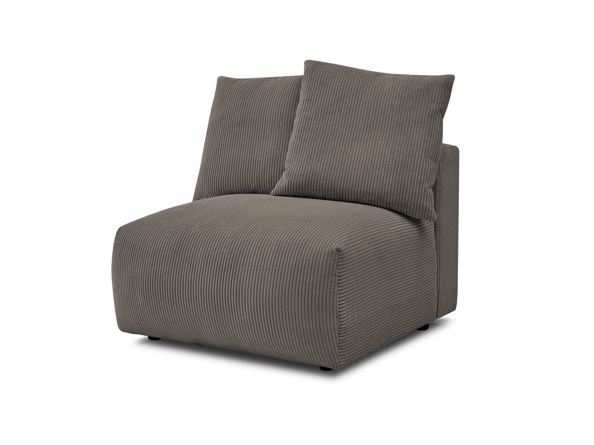 1-zits fauteuil zonder armleuningen voor modulaire bank VOLTAIRE