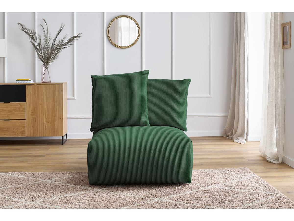1-zits fauteuil zonder armleuningen voor modulaire bank VOLTAIRE