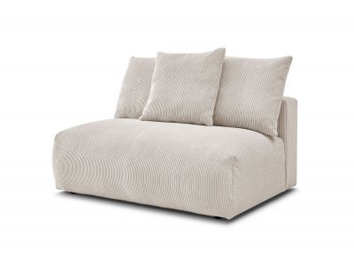 Chauffeuse 2 places sans accoudoir pour canapé modulable VOLTAIRE