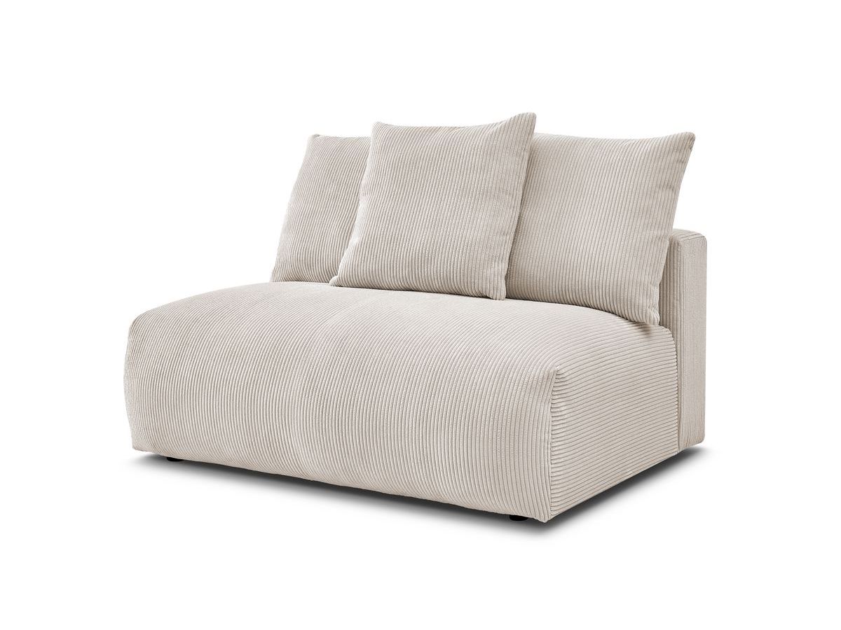 2-zits fauteuil zonder armleuningen voor modulaire bank VOLTAIRE