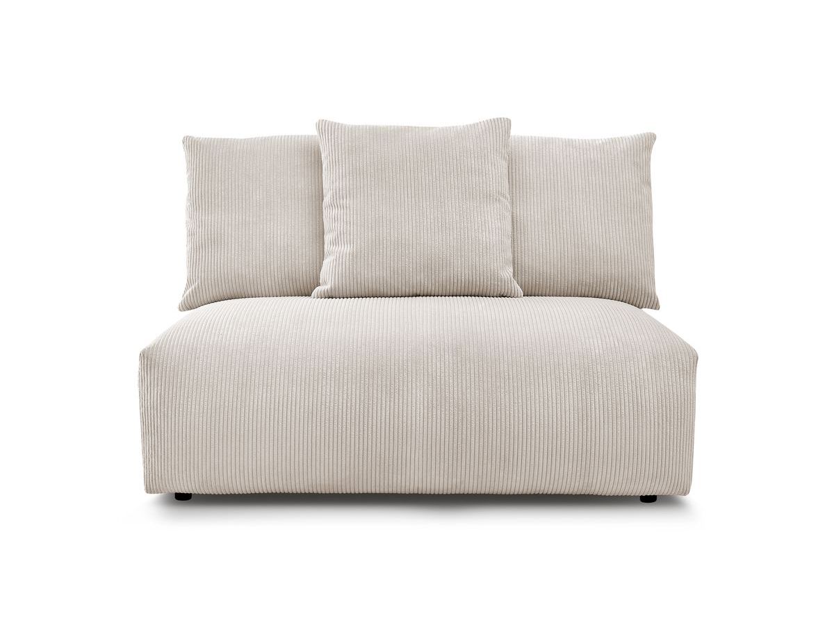 2-zits fauteuil zonder armleuningen voor modulaire bank VOLTAIRE