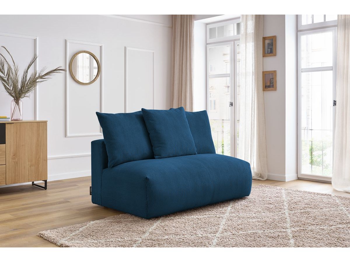 2-zits fauteuil zonder armleuningen voor modulaire bank VOLTAIRE