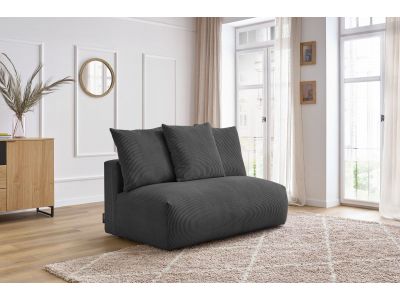 Chauffeuse 2 places sans accoudoir pour canapé modulable VOLTAIRE