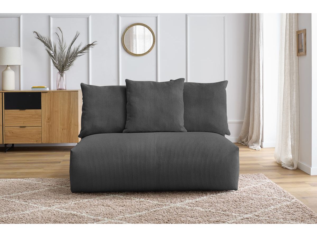 2-zits fauteuil zonder armleuningen voor modulaire bank VOLTAIRE