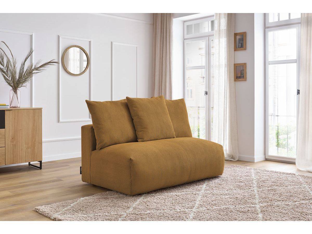 2-zits fauteuil zonder armleuningen voor modulaire bank VOLTAIRE