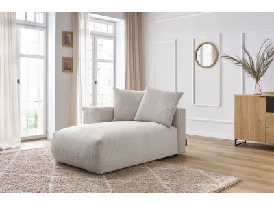 Méridienne avec accoudoir pour canapé modulable VOLTAIRE