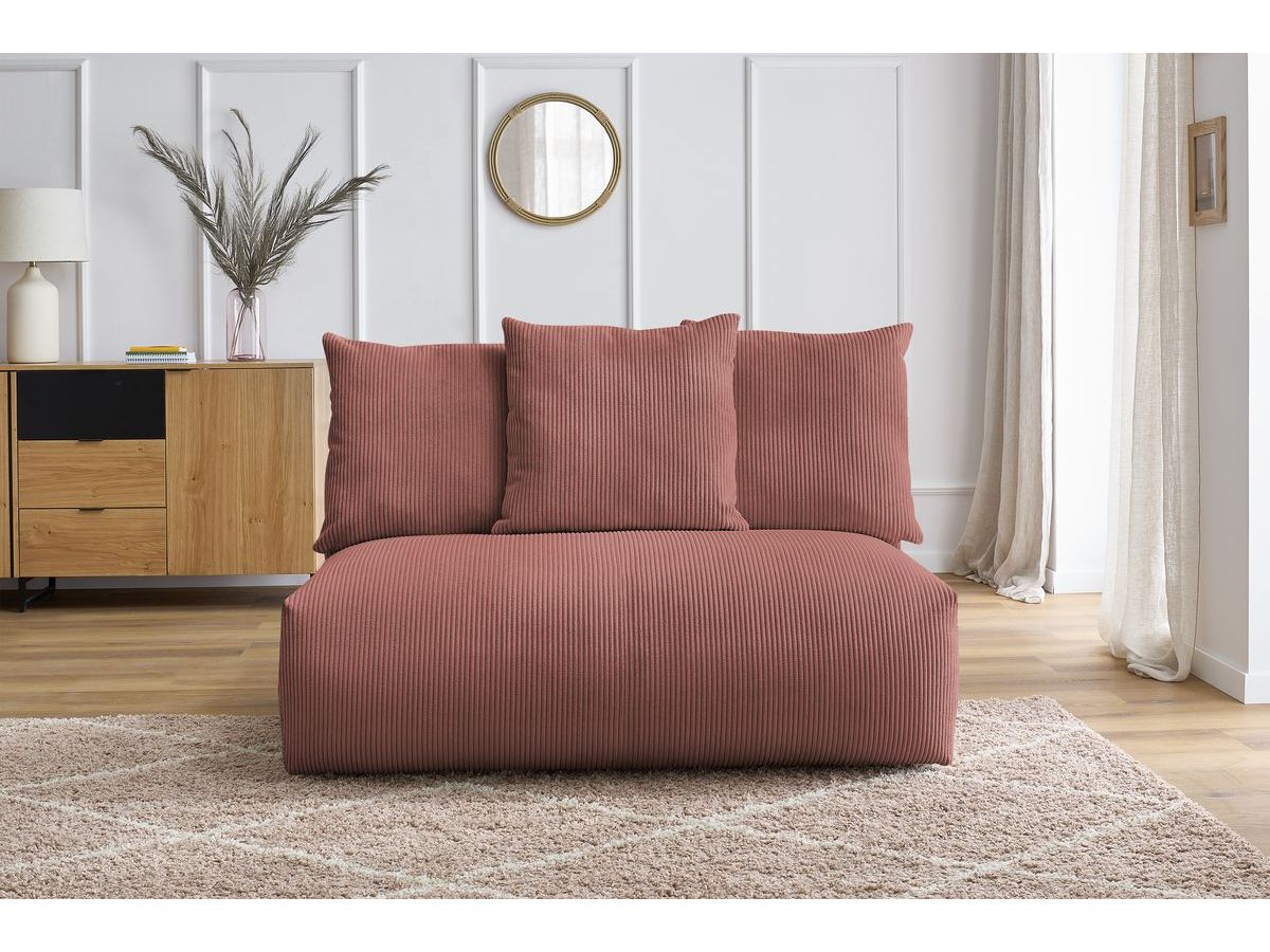 2-zits fauteuil zonder armleuningen voor modulaire bank VOLTAIRE