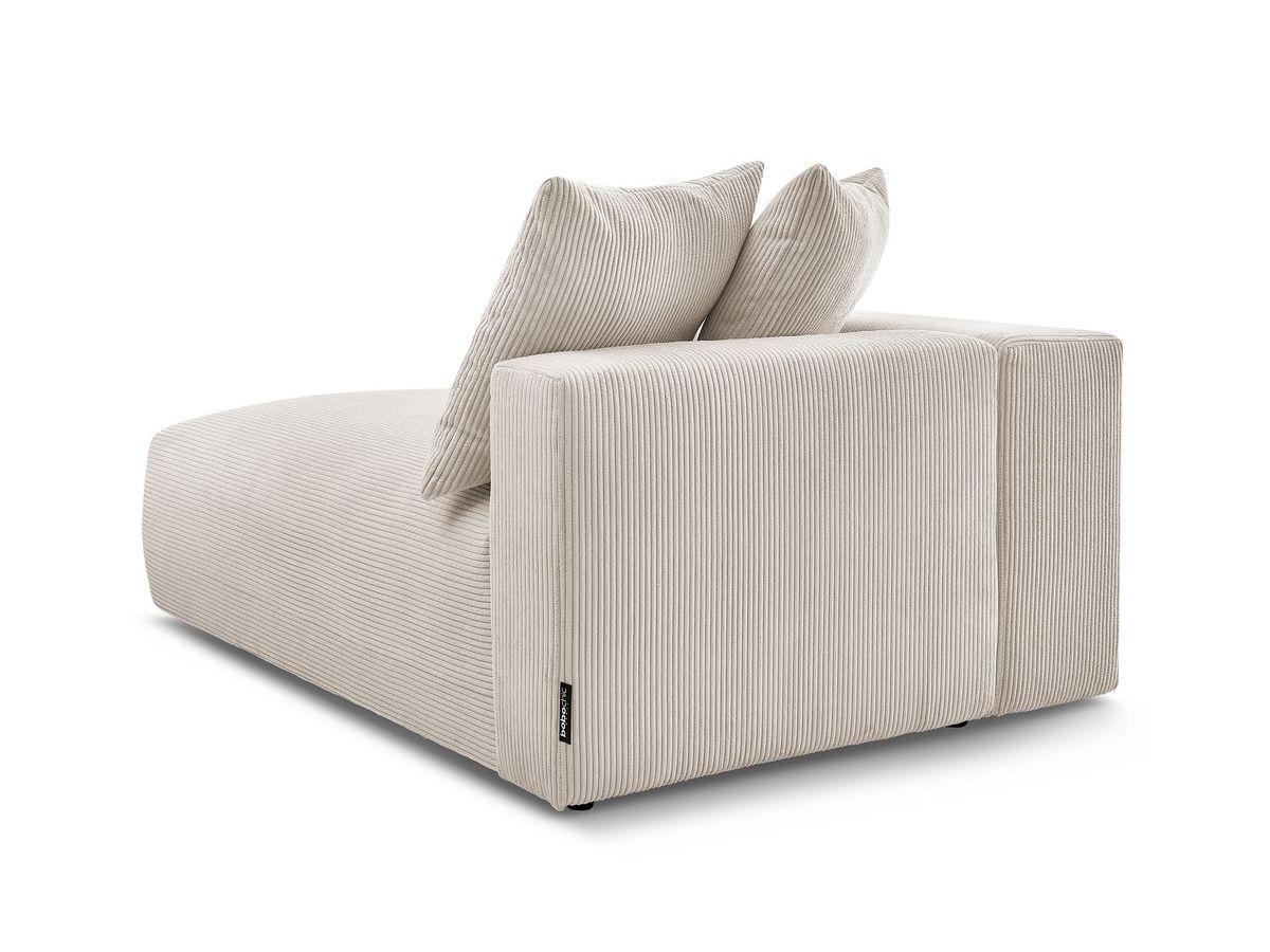 Méridienne avec accoudoir pour canapé modulable VOLTAIRE