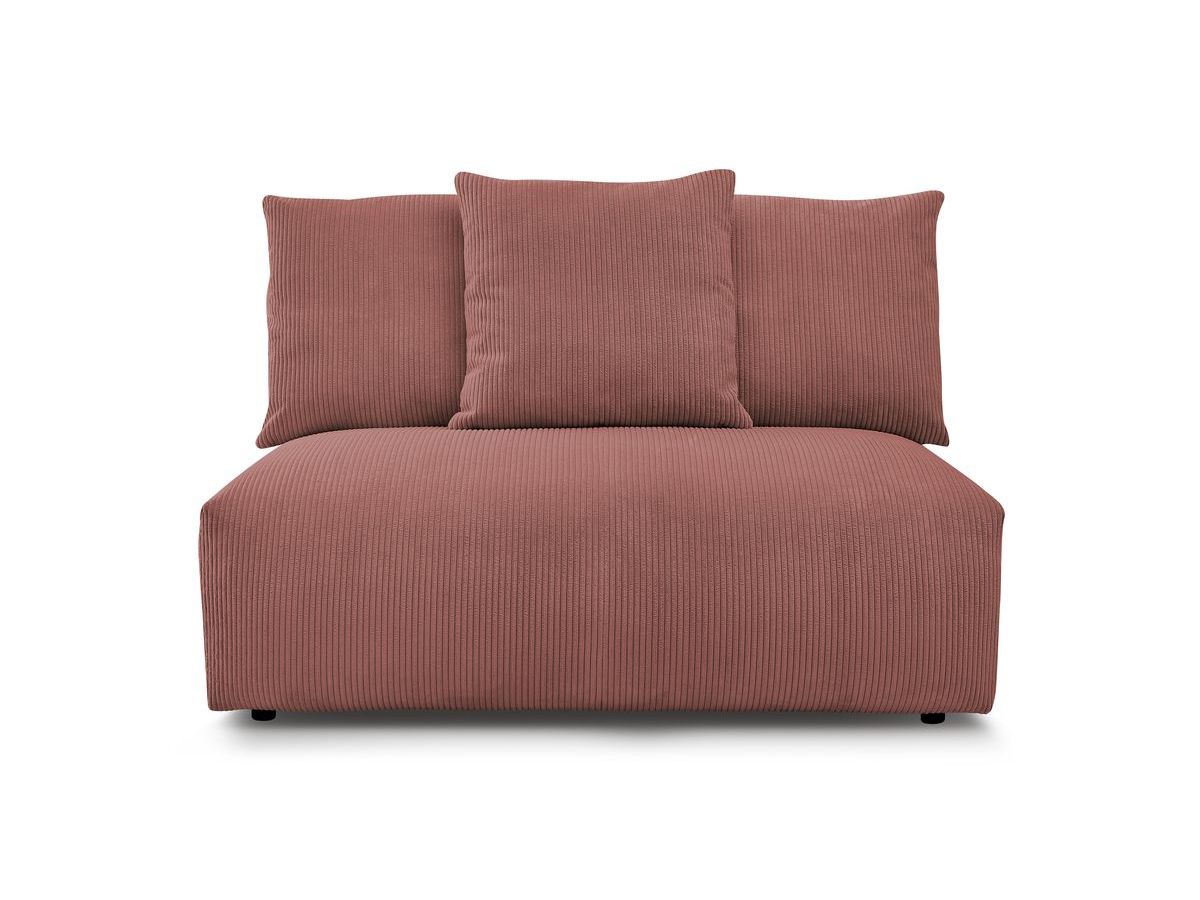 2-zits fauteuil zonder armleuningen voor modulaire bank VOLTAIRE