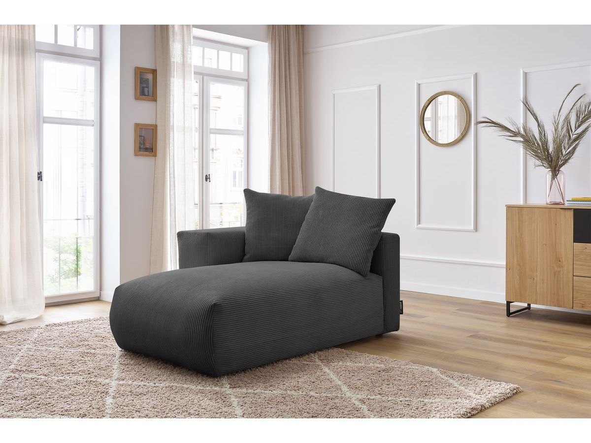Méridienne avec accoudoir pour canapé modulable VOLTAIRE