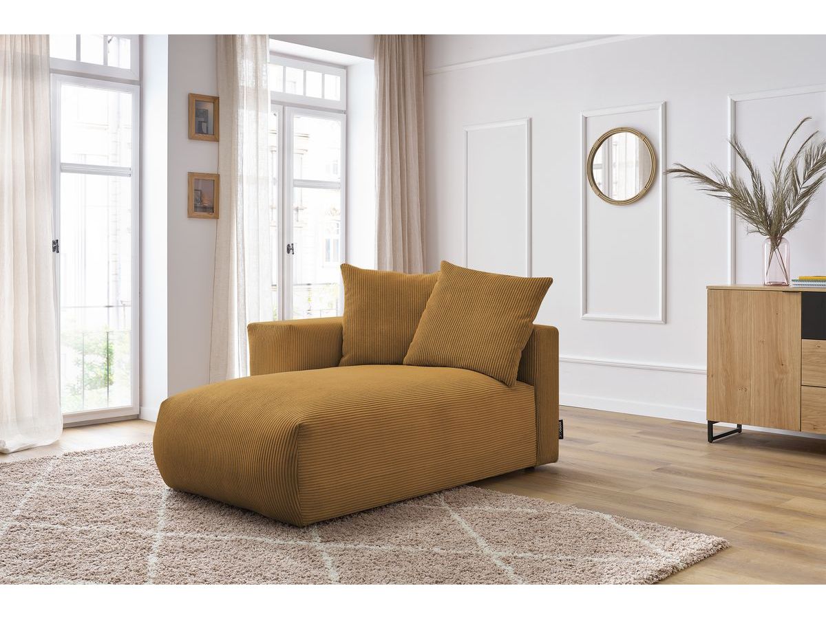 Méridienne avec accoudoir pour canapé modulable VOLTAIRE