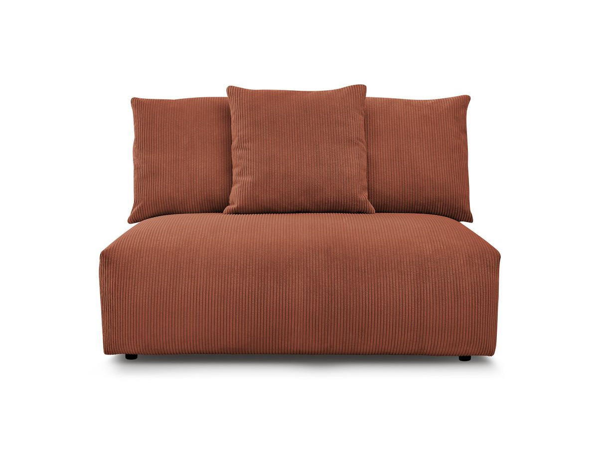 2-zits fauteuil zonder armleuningen voor modulaire bank VOLTAIRE