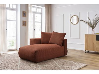 Méridienne avec accoudoir pour canapé modulable VOLTAIRE