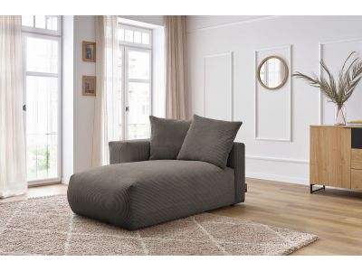 Méridienne avec accoudoir pour canapé modulable VOLTAIRE