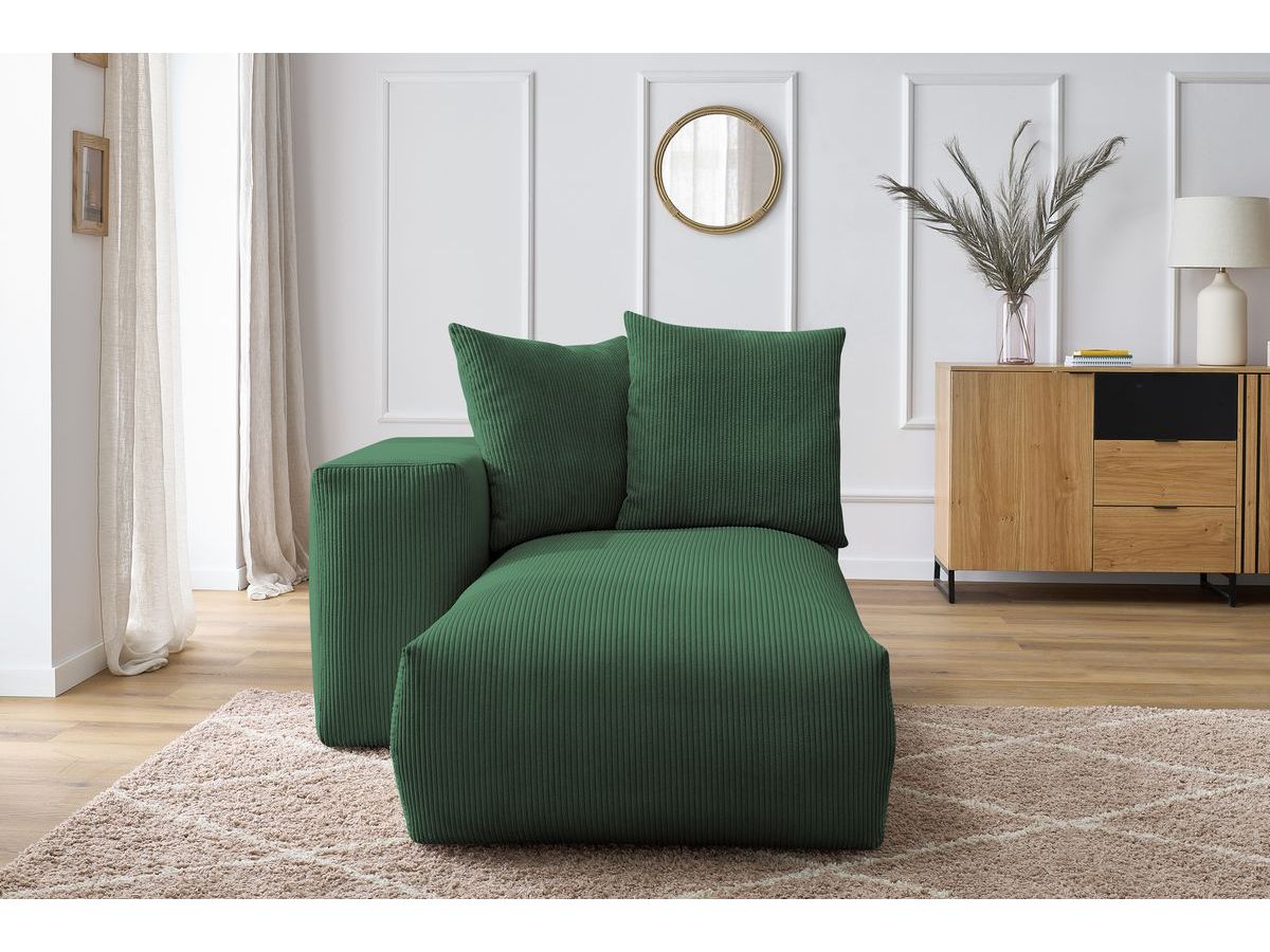 Méridienne avec accoudoir pour canapé modulable VOLTAIRE