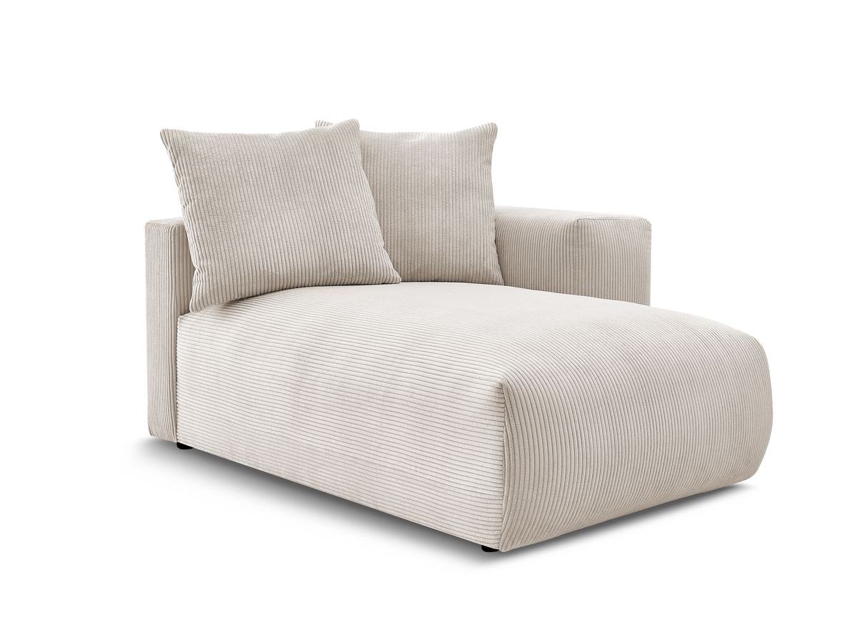 Méridienne avec accoudoir pour canapé modulable VOLTAIRE