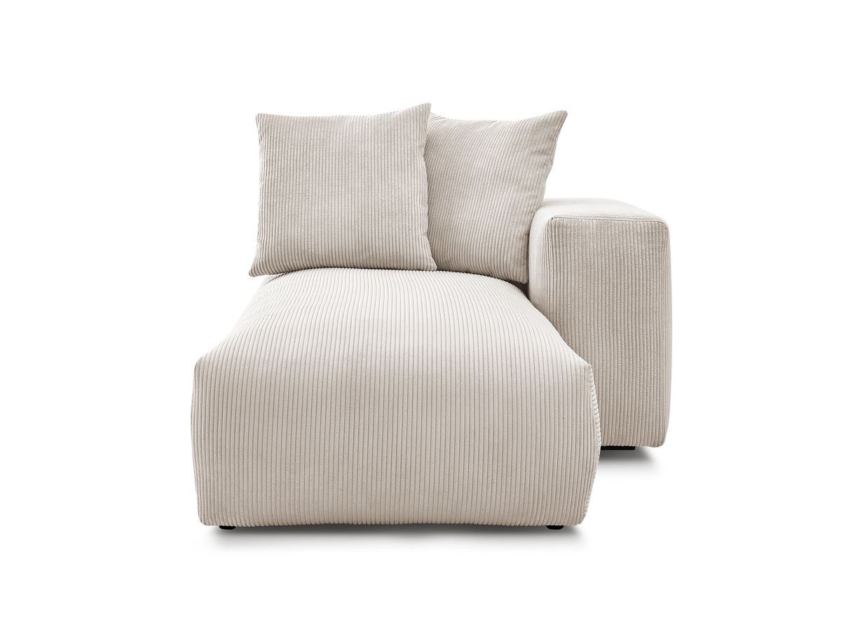 Méridienne avec accoudoir pour canapé modulable VOLTAIRE