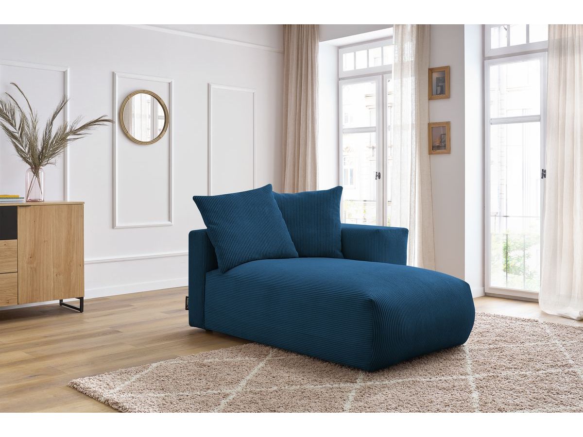 Méridienne avec accoudoir pour canapé modulable VOLTAIRE