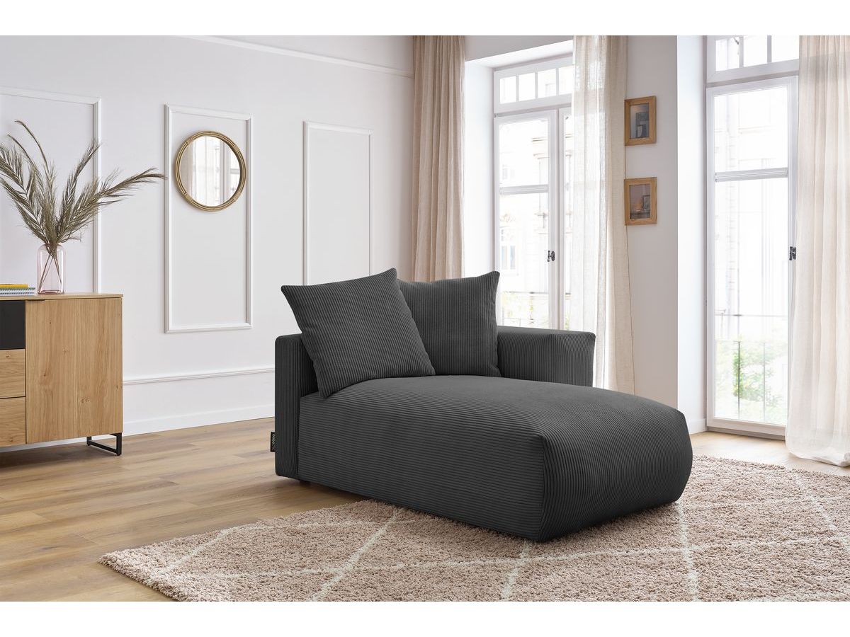 Méridienne avec accoudoir pour canapé modulable VOLTAIRE