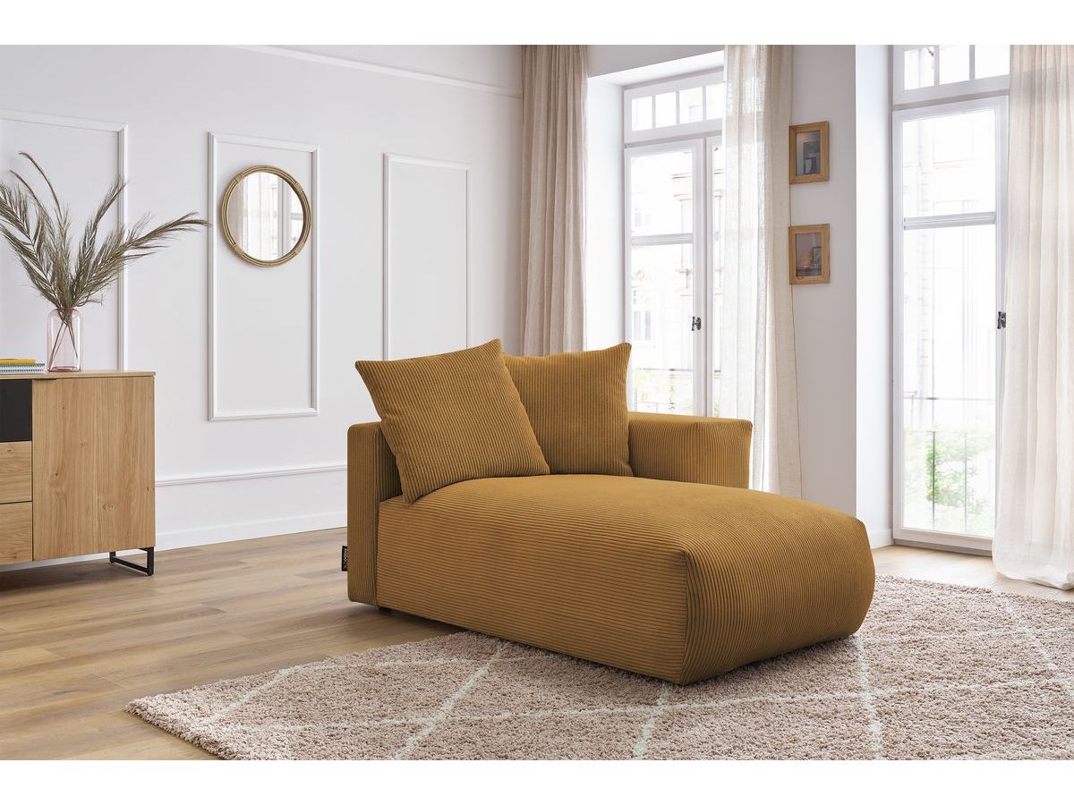 Méridienne avec accoudoir pour canapé modulable VOLTAIRE