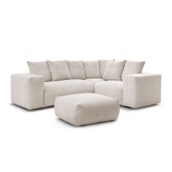 Angle fixe modulable + pouf