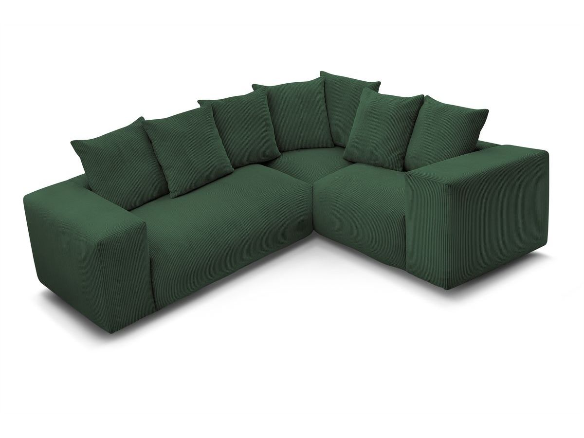 VOLTAIRE modulaire vaste hoekbank met 1 2-zitsbank, 1 hoekbank en 1 1-zitsbank