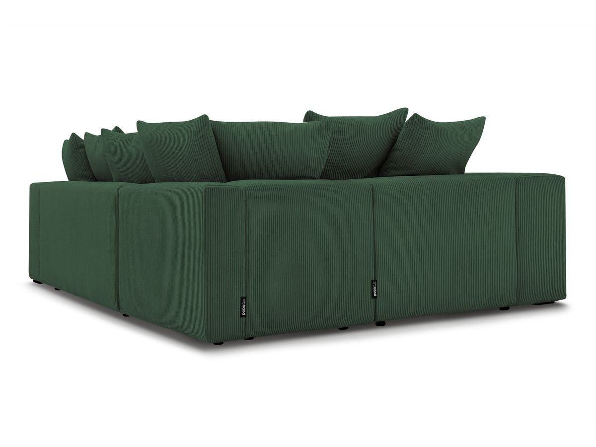 VOLTAIRE modulaire vaste hoekbank met 1 2-zitsbank, 1 hoekbank en 1 1-zitsbank