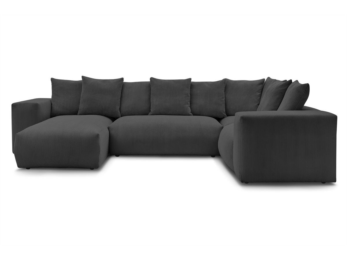 VOLTAIRE modulaire vaste panoramische bank 1 chaise longue, 1 2-zits fauteuil, 1 hoek, 1 1-zits fauteuil