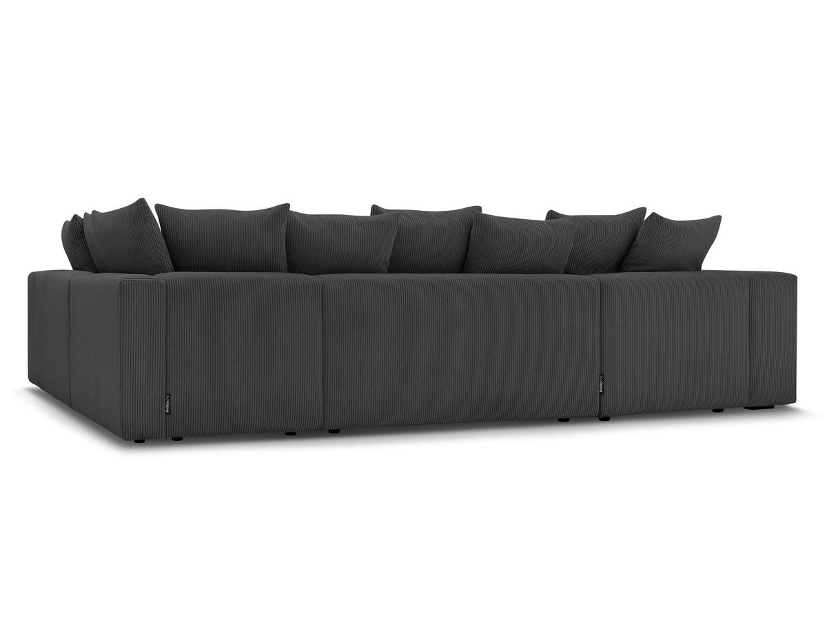 VOLTAIRE modulaire vaste panoramische bank 1 chaise longue, 1 2-zits fauteuil, 1 hoek, 1 1-zits fauteuil