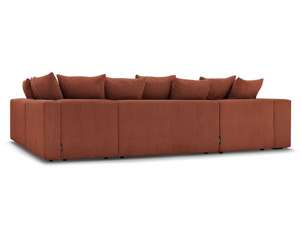VOLTAIRE modulaire vaste panoramische bank 1 chaise longue, 1 2-zits fauteuil, 1 hoek, 1 1-zits fauteuil