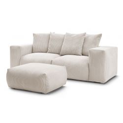 Droit fixe + pouf