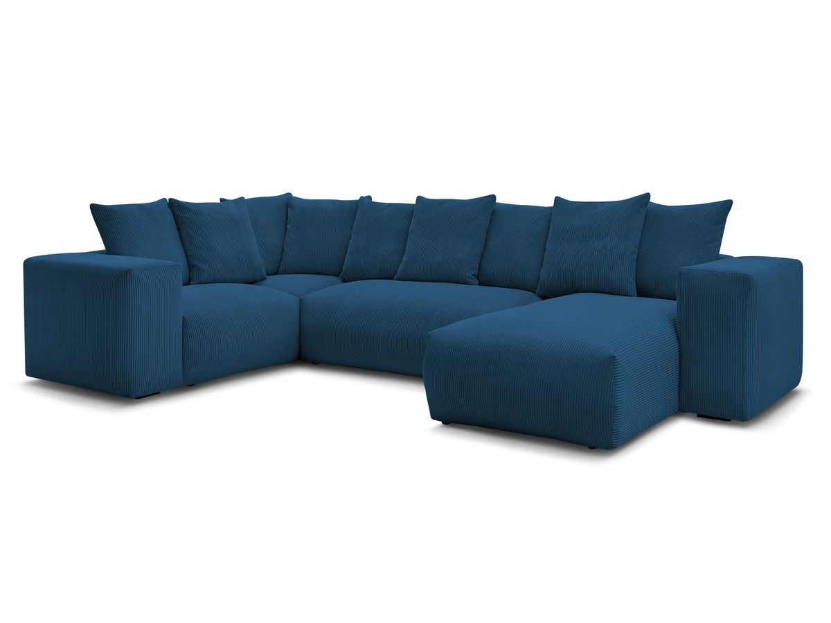 VOLTAIRE modulaire vaste panoramische bank 1 chaise longue, 1 2-zits fauteuil, 1 hoek, 1 1-zits fauteuil