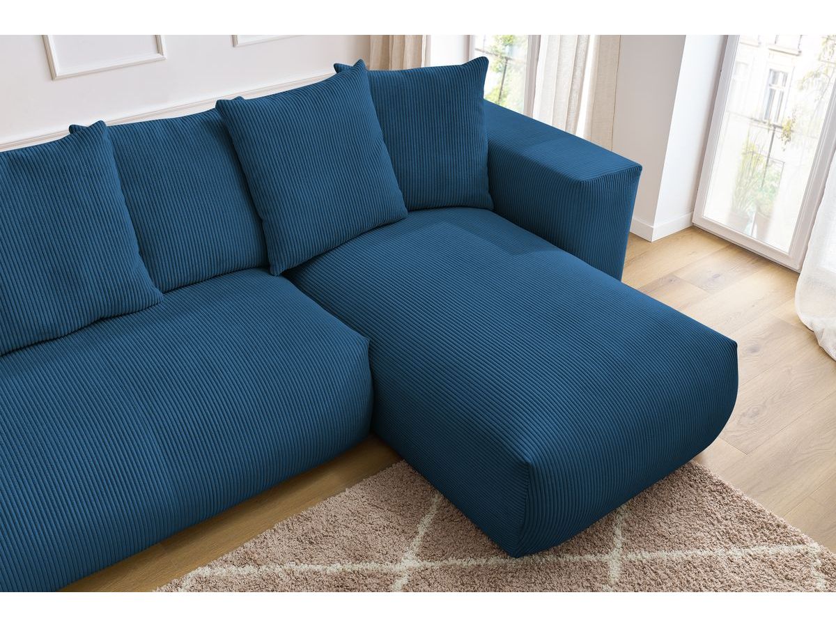 VOLTAIRE modulaire vaste panoramische bank 1 chaise longue, 1 2-zits fauteuil, 1 hoek, 1 1-zits fauteuil