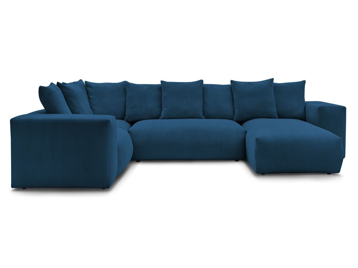 VOLTAIRE modulaire vaste panoramische bank 1 chaise longue, 1 2-zits fauteuil, 1 hoek, 1 1-zits fauteuil