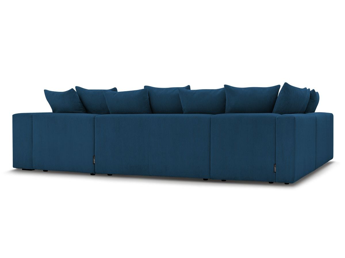VOLTAIRE modulaire vaste panoramische bank 1 chaise longue, 1 2-zits fauteuil, 1 hoek, 1 1-zits fauteuil