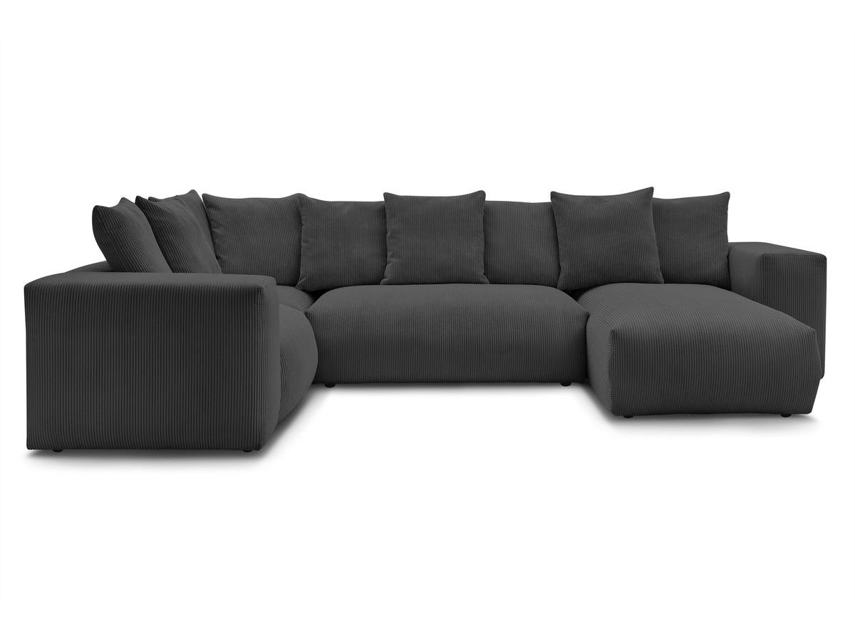 VOLTAIRE modulaire vaste panoramische bank 1 chaise longue, 1 2-zits fauteuil, 1 hoek, 1 1-zits fauteuil