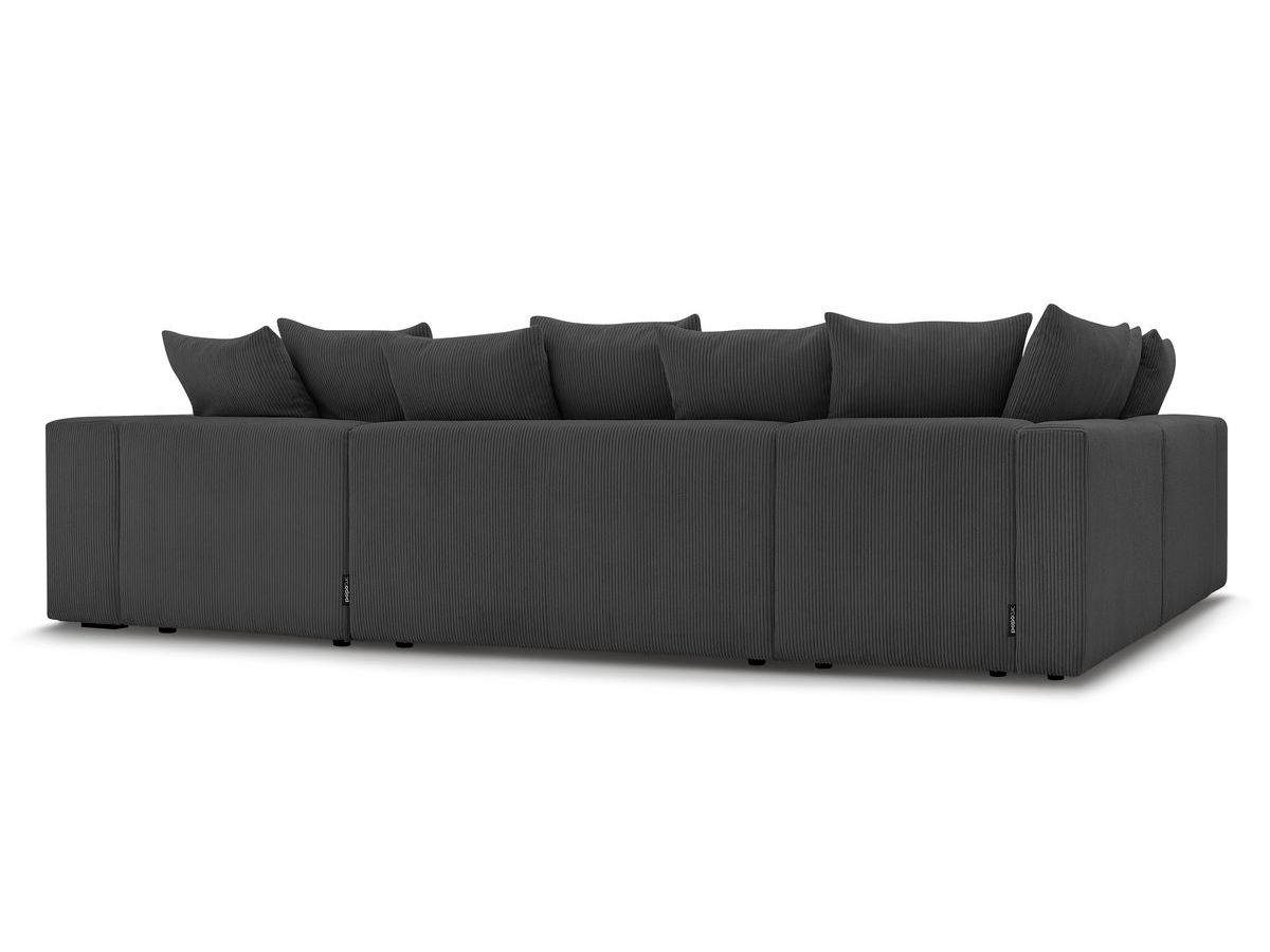 VOLTAIRE modulaire vaste panoramische bank 1 chaise longue, 1 2-zits fauteuil, 1 hoek, 1 1-zits fauteuil