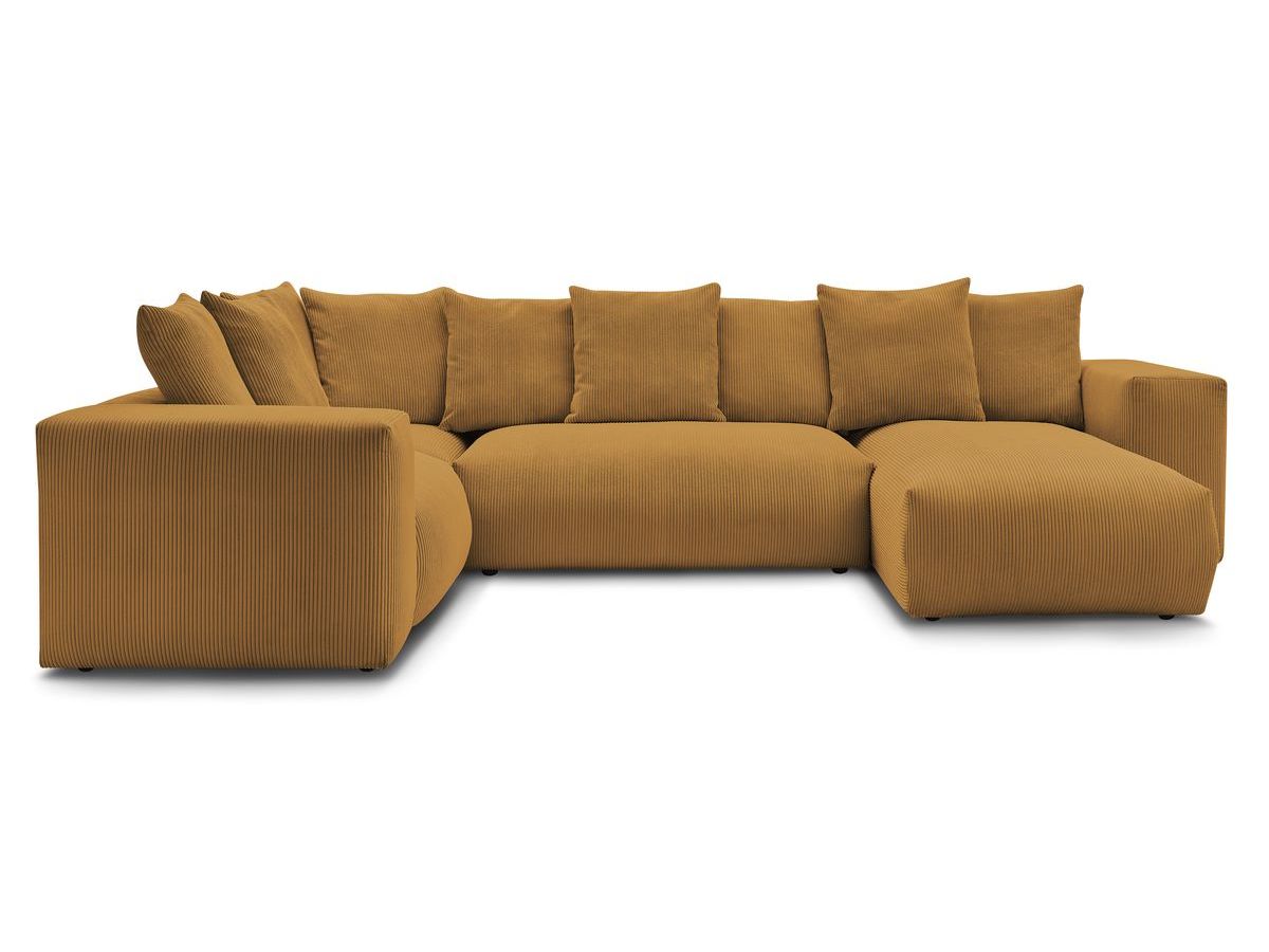 VOLTAIRE modulaire vaste panoramische bank 1 chaise longue, 1 2-zits fauteuil, 1 hoek, 1 1-zits fauteuil