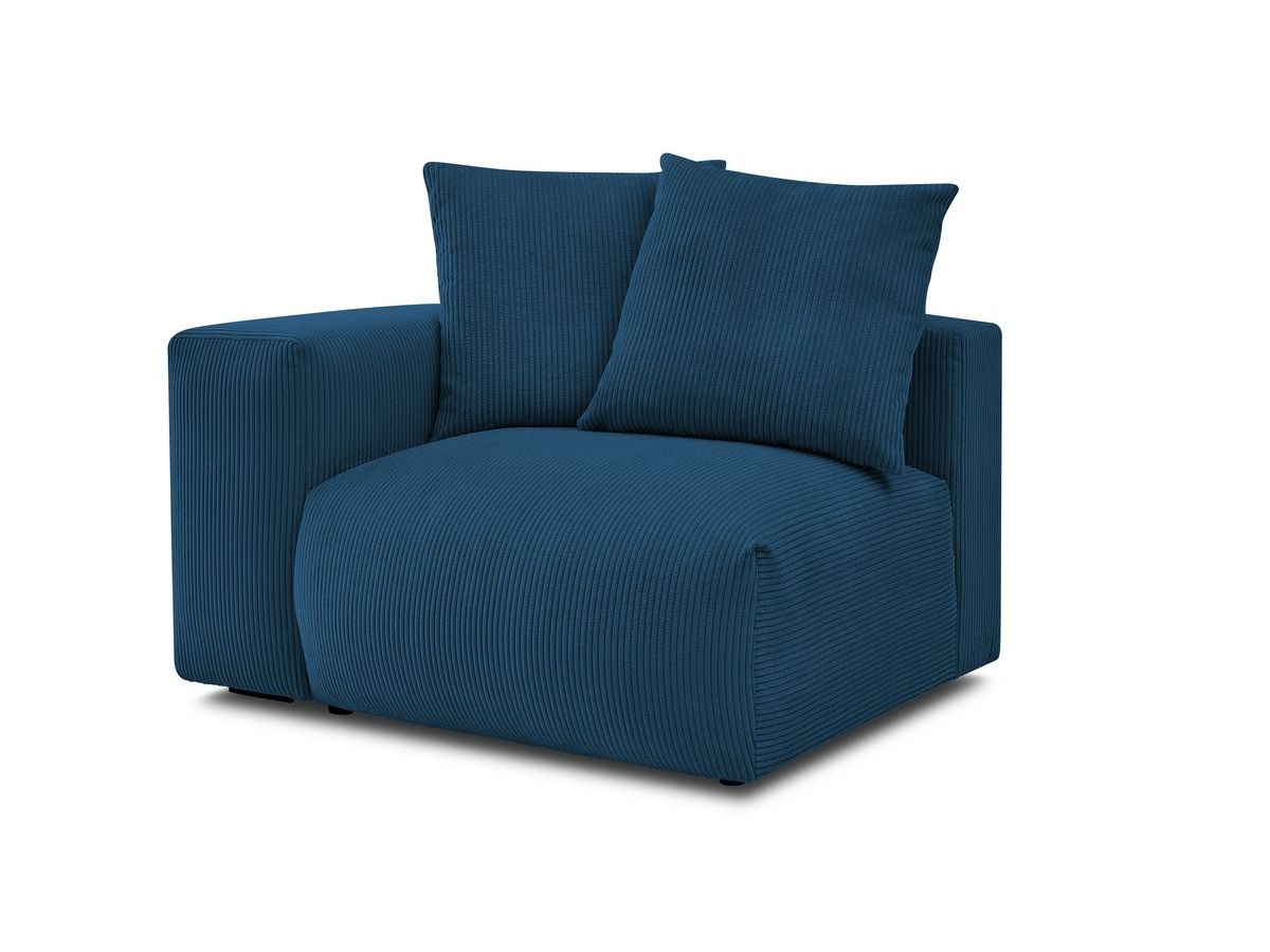 Chauffeuse 1 place avec accoudoir pour canapé modulable VOLTAIRE