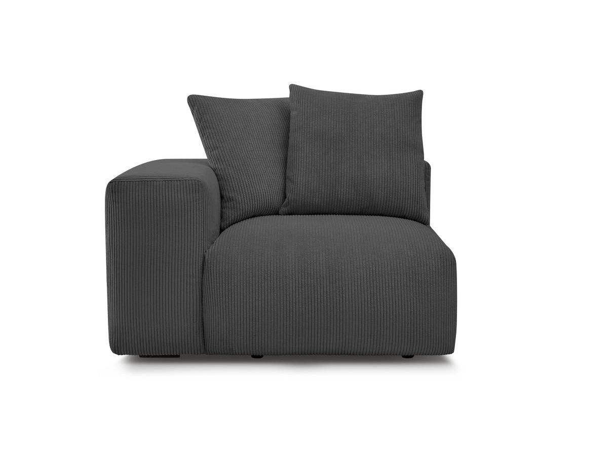 Chauffeuse 1 place avec accoudoir pour canapé modulable VOLTAIRE