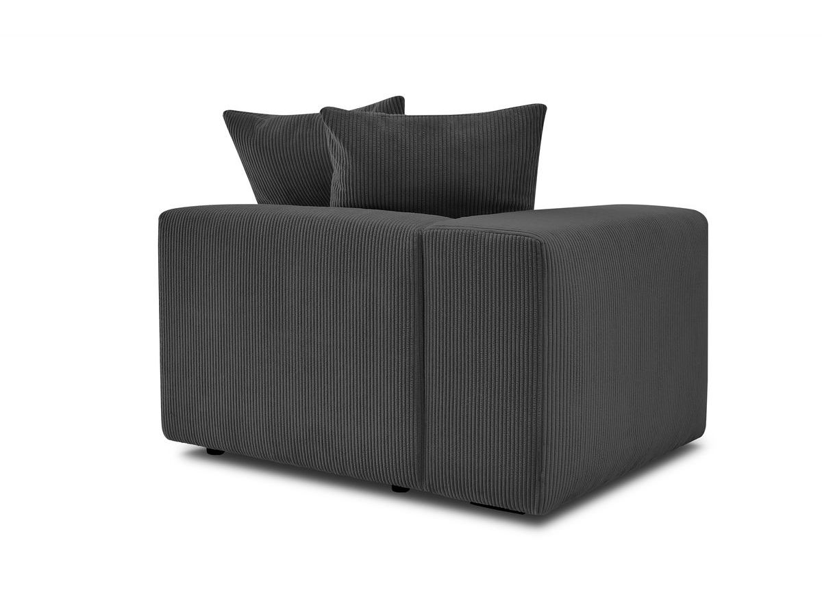 Chauffeuse 1 place avec accoudoir pour canapé modulable VOLTAIRE