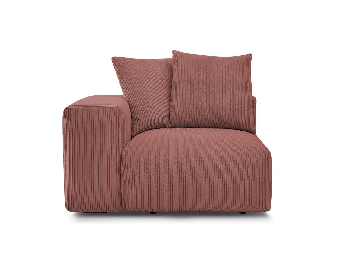 Chauffeuse 1 place avec accoudoir pour canapé modulable VOLTAIRE