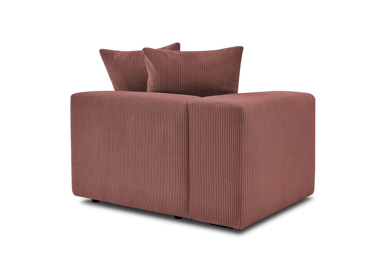 Chauffeuse 1 place avec accoudoir pour canapé modulable VOLTAIRE