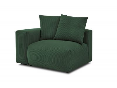 Chauffeuse 1 place avec accoudoir pour canapé modulable VOLTAIRE