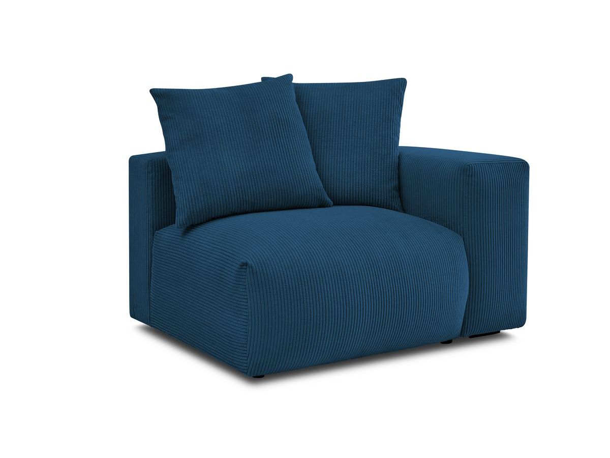Chauffeuse 1 place avec accoudoir pour canapé modulable VOLTAIRE