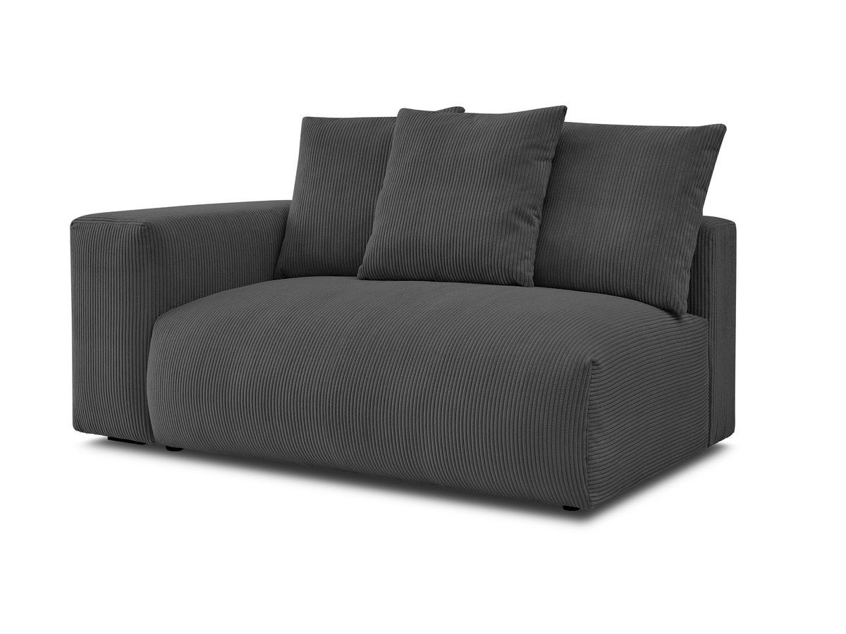Chauffeuse 2 places avec accoudoir pour canapé modulable VOLTAIRE