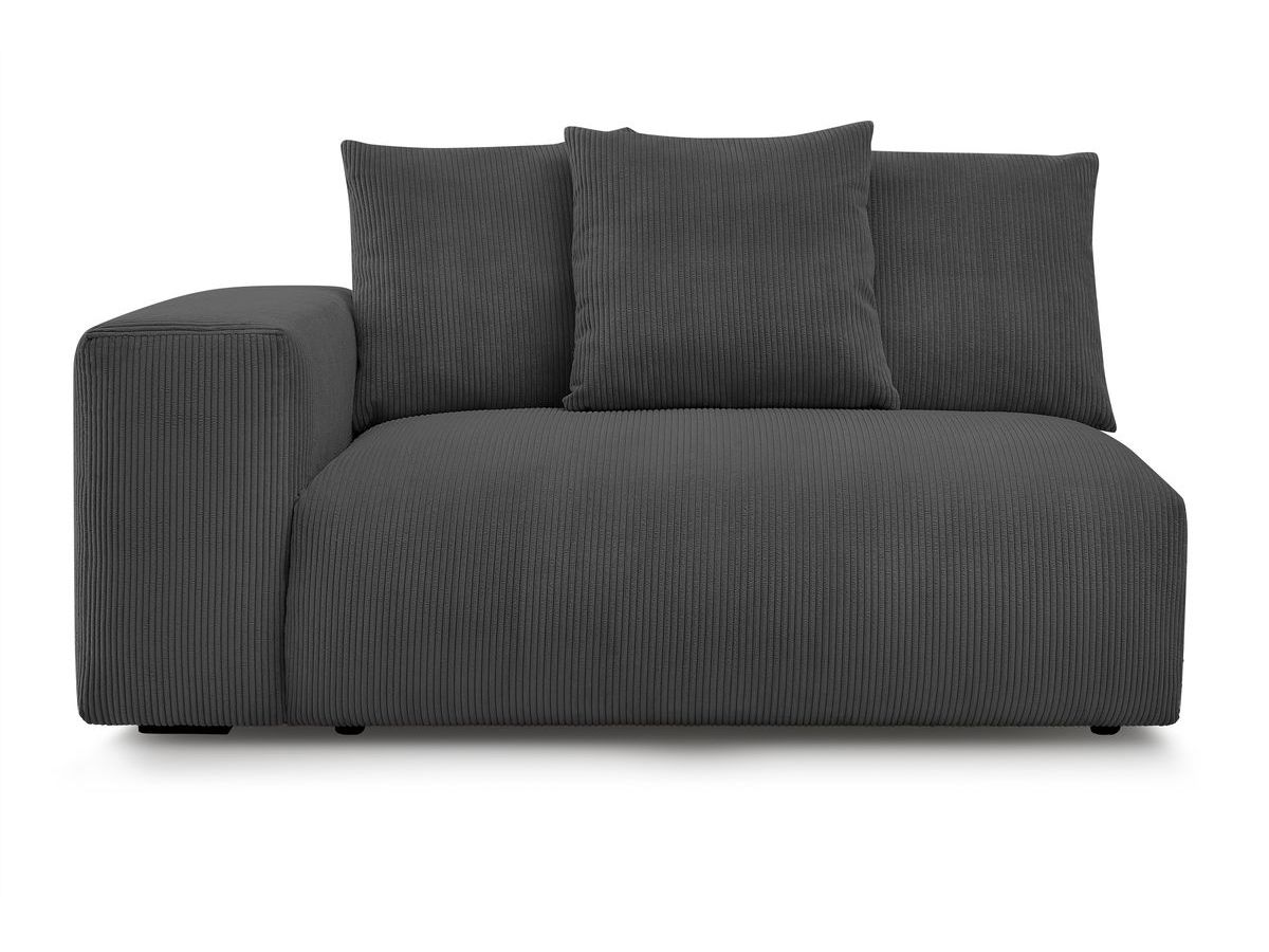 Chauffeuse 2 places avec accoudoir pour canapé modulable VOLTAIRE