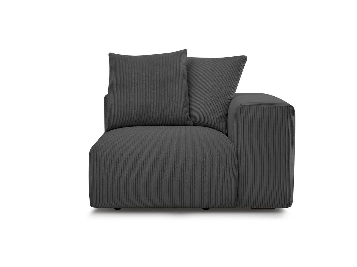 Chauffeuse 1 place avec accoudoir pour canapé modulable VOLTAIRE